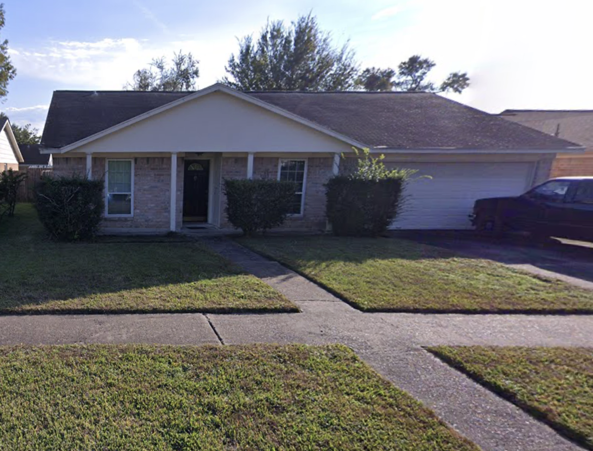 Front View of Hoarder House
